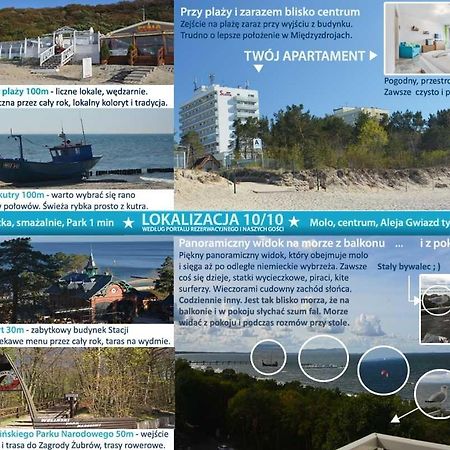 Apartament Z Panoramicznym Widokiem Na Morze Blisko Plazy I Centrum Pl Eng De Miedzyzdroje Εξωτερικό φωτογραφία