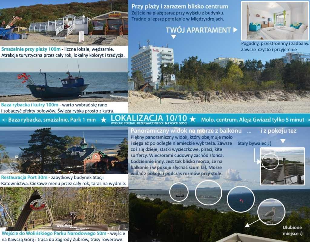 Apartament Z Panoramicznym Widokiem Na Morze Blisko Plazy I Centrum Pl Eng De Miedzyzdroje Εξωτερικό φωτογραφία